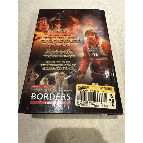 Star Wars Trilogy Collector's Edition IV-VI 4~6 Hardcover Borders Exclusive 2004 - Picture 2 of 6